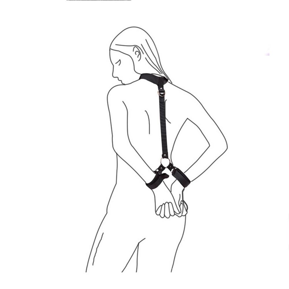 20pcs/lot BDSM Erotic Sex Toys For Women Men Leg Open Restraints Neck Handcuffs Ankle Cuff Strap Adult Games Chastity Sex Shop