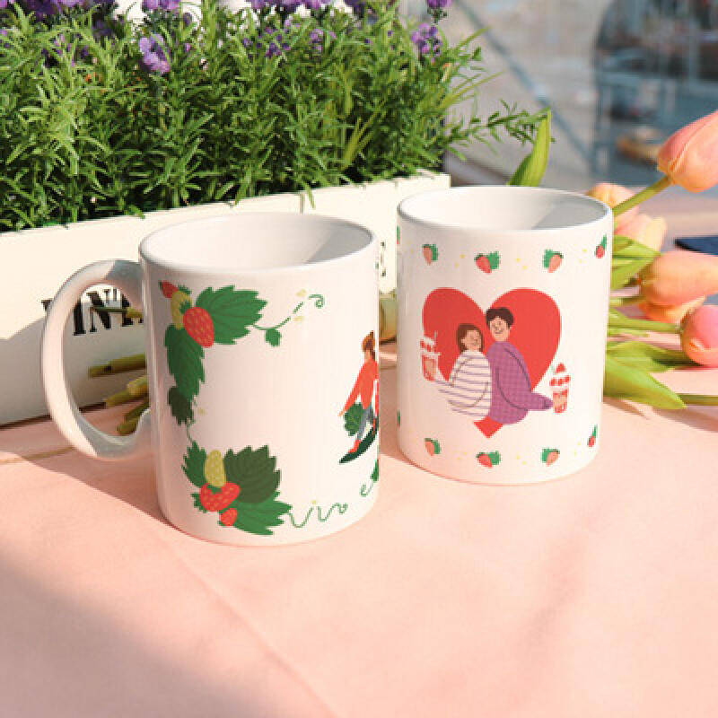 cb554-Design Mug 2p-I like strawberries