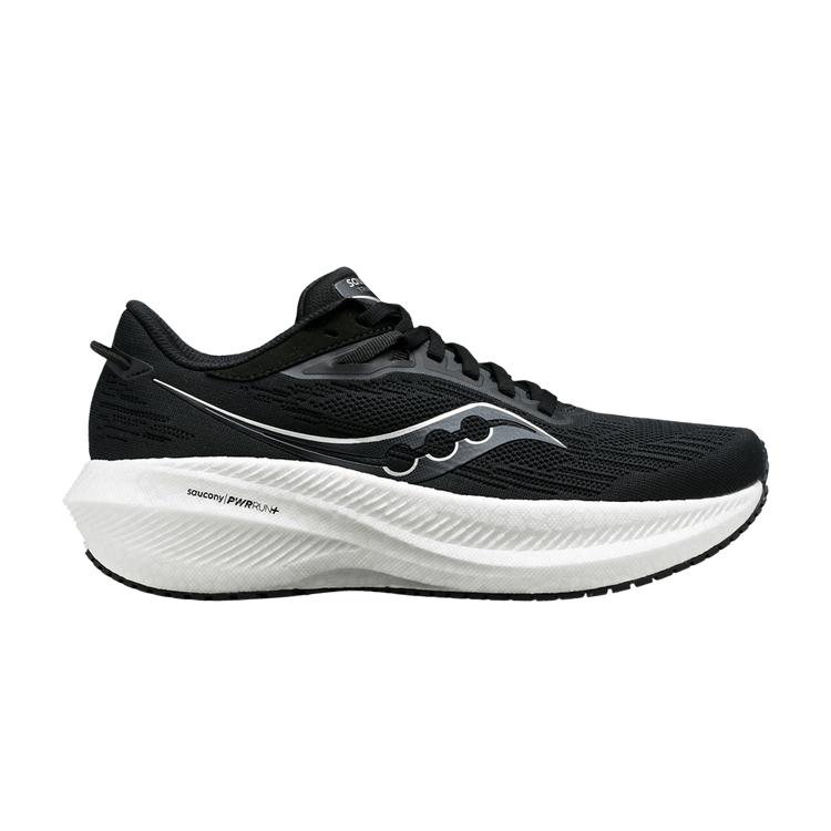 

Saucony Triumph 21 Black White Women Sneakers S10881-10 40