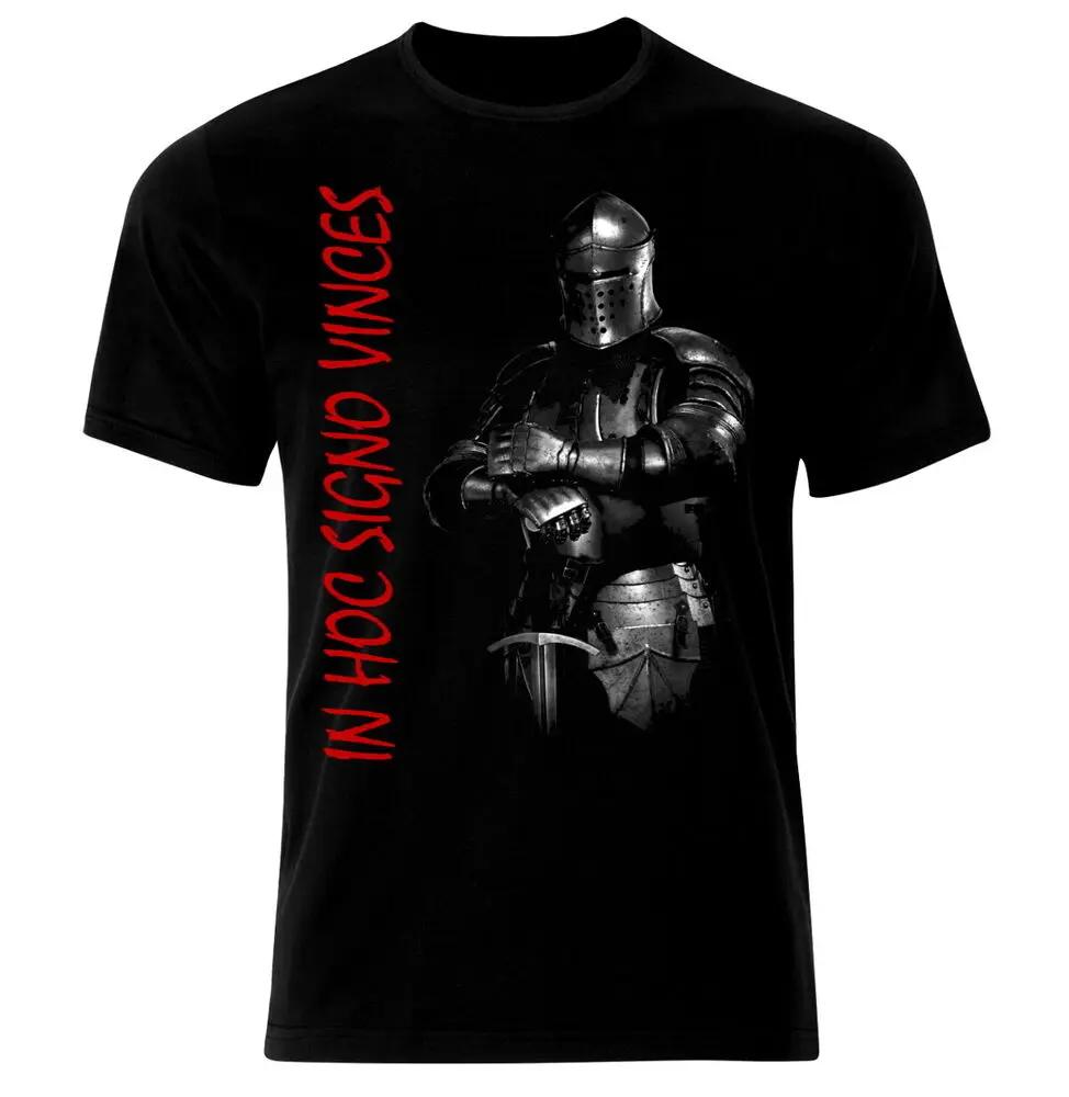 

Crusader Knights Templar Christian Warrior Inscriptions T-Shirt 100% Cotton O-Neck Short Sleeve Casual Mens T-shirt Size S-3XL 4XL