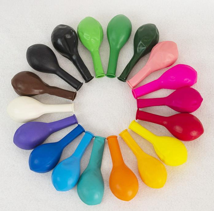5 Inch (200pcs/bag) Matte Balloons Wedding Birthday Backdrop Latex Balloon Decoration