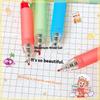 4Pcs 0.5Mm Black Blue Ink Gel Pen School Office Supplies Kawaii Cute Erasable Gel Pen Set Korean Stationery