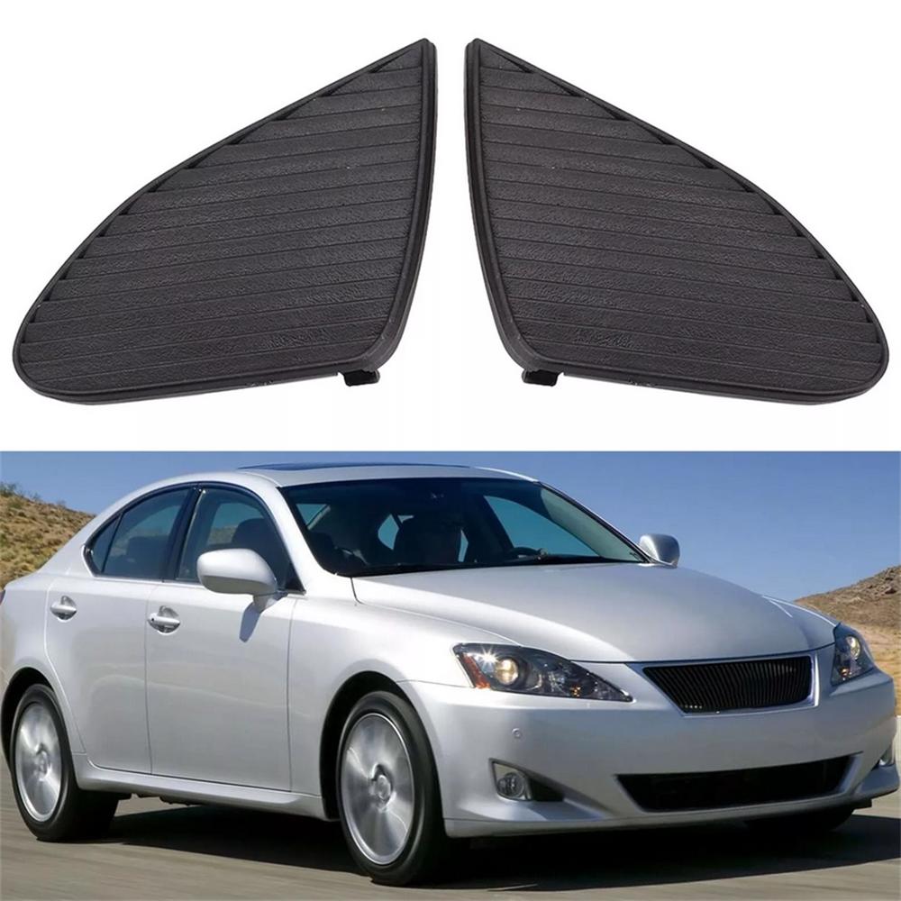 2Pcs Front Fog Light Lamp Cover Trim For Lexus IS250 IS350 2009-2011 52437-53020