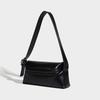 Clip-on Shoulder Bags for Women Luxury Designer Brand PU Simple Solid Color Shift Shoulder