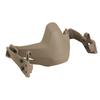 Tactical Face Mask Folding Windproof Breathable Lightweight Durable Realistic Design for Outdoor Airsoft Paintball Training