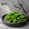 Miniature Garden Landscaping Landscaping Realistic Artificial Set Moss Rocks 10Pcs for Decorative Flocking Foam Fake Fish Tanks Stones Indoor