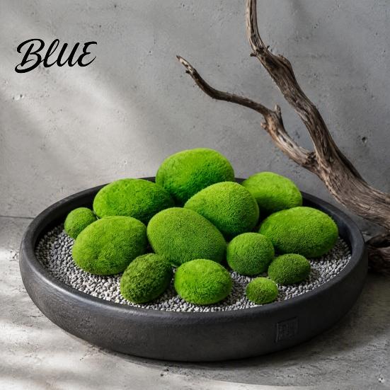 Miniature Garden Landscaping Landscaping Realistic Artificial Set Moss Rocks 10Pcs for Decorative Flocking Foam Fake Fish Tanks Stones Indoor
