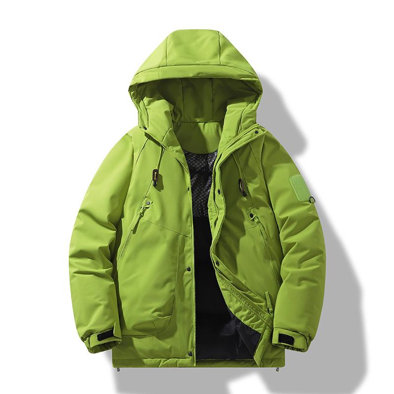 Couples Winter Men's and Women's Same Graphene Jacket Thickened Warm Cotton Clothes