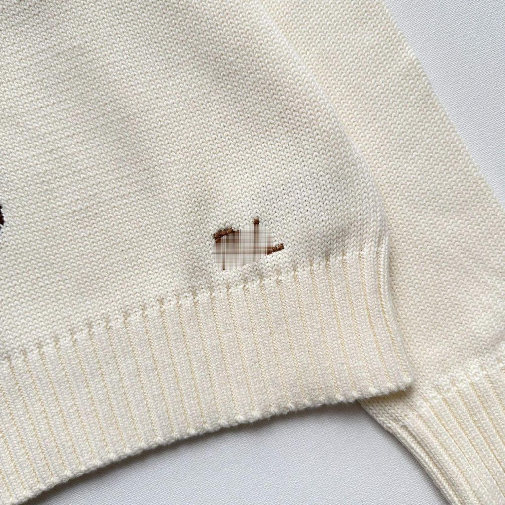Women's Autumn/Winter Cotton Embroidery Cartoon Sweater