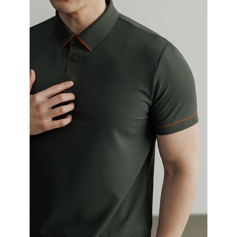 Hengyuanxiang Men's Premium 10A Antibacterial Polo Shirt