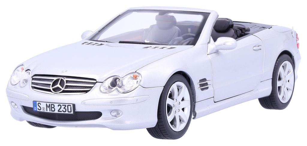 [Mercedes-Benz Collection] Genuine SL 500 R 230 (2001-2006) 1/18 Brilliant Silver