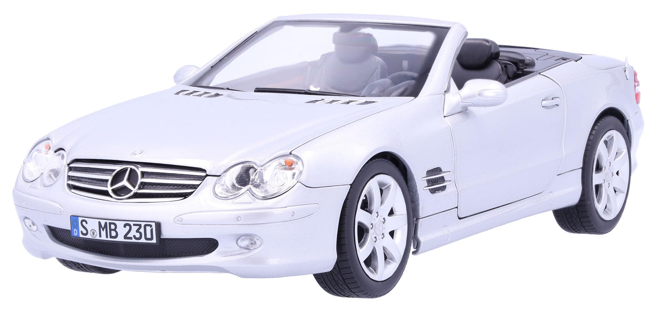 

Genuine SL 500 R 230 Brilliant Silver [Mercedes-Benz Collection] (2001-2006) 1/18