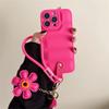 Fashion Down Jacket Lanyard Phone Case for IPhone 17 Air 16E 16 15 14 13 Pro Max 12 11 X XR XS Plus Wrist Strap Soft TPU Cover