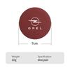2PCS Car Coaster Anti-slip Water Cup Holder Pad For Opel Zafira Meriva Mokka Grandland Antara Ampera Vivaro Corsa Astra Insignia
