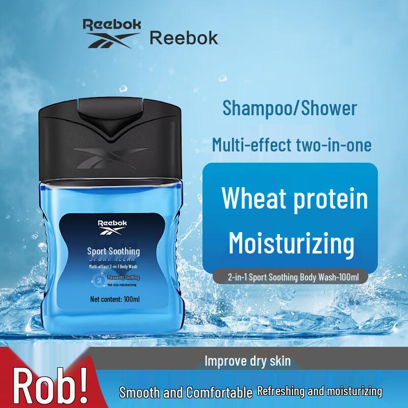 Reebok Men's 2-in-1 Sport Soothing Shower Gel