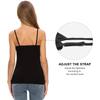 Damen Modal Camisole in Übergröße - Bequemes, vielseitiges Sommeroberteil