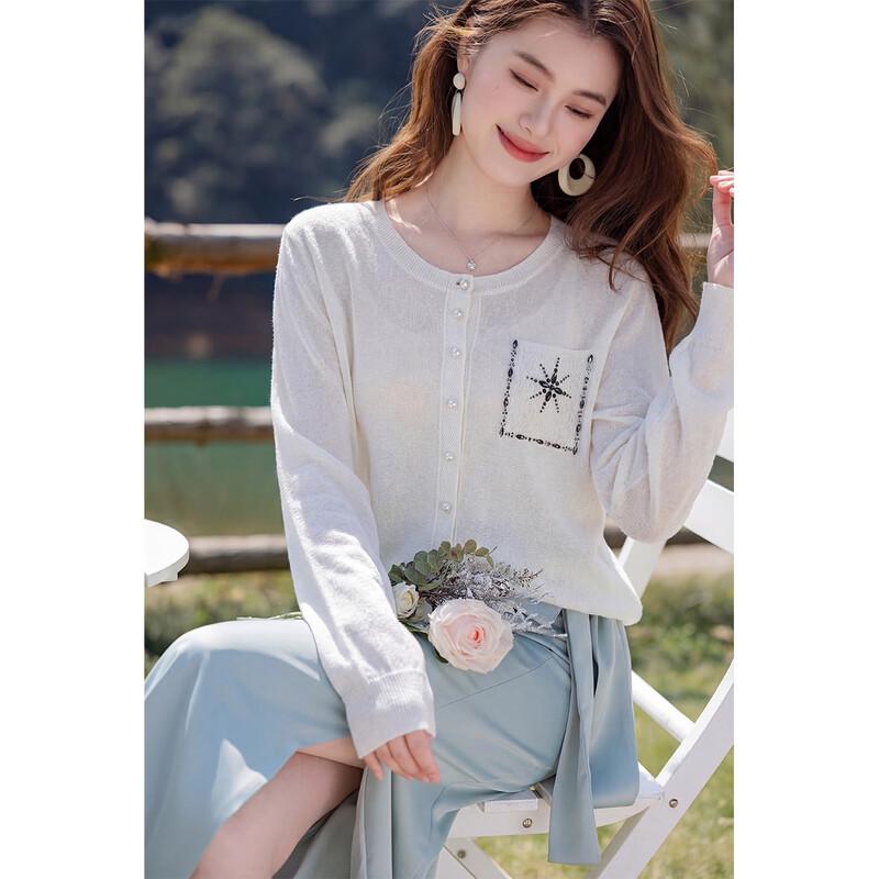 Mokana Women s Crochet Knit Cardigan One Size