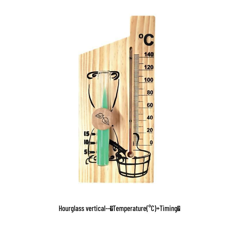 Kaitai Indoor Sauna Wall-Mounted Temp & Humidity Meter