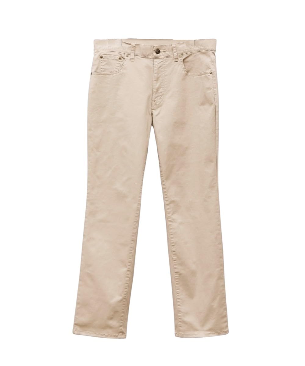 

Nissen Stretch Chino Pants (70cm Inseam), Beige, Size 100