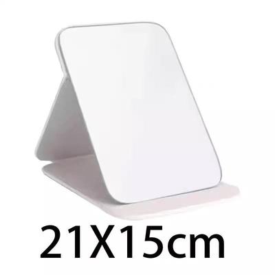 Portable Folding Makeup Mirror: HD, Desktop, Ideal for Dorms or Home, Available In Small and Large Sizes