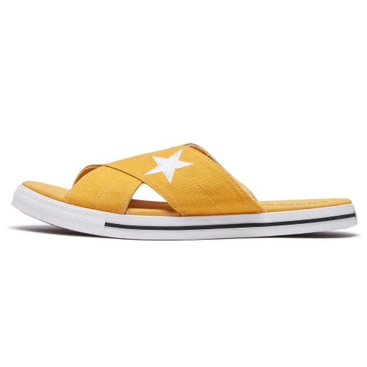 (WMNS) Converse One Star Slide Sunflower Women s 565529C EU 36