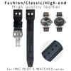 20mm 21mm 22mm Originální kožený řemínek na hodinky z hovězí kůže Pasuje na IWC PILOT Mark PORTUGIESER PORTOFINO Hnědý Černý Řemínek na hodinky Náramek