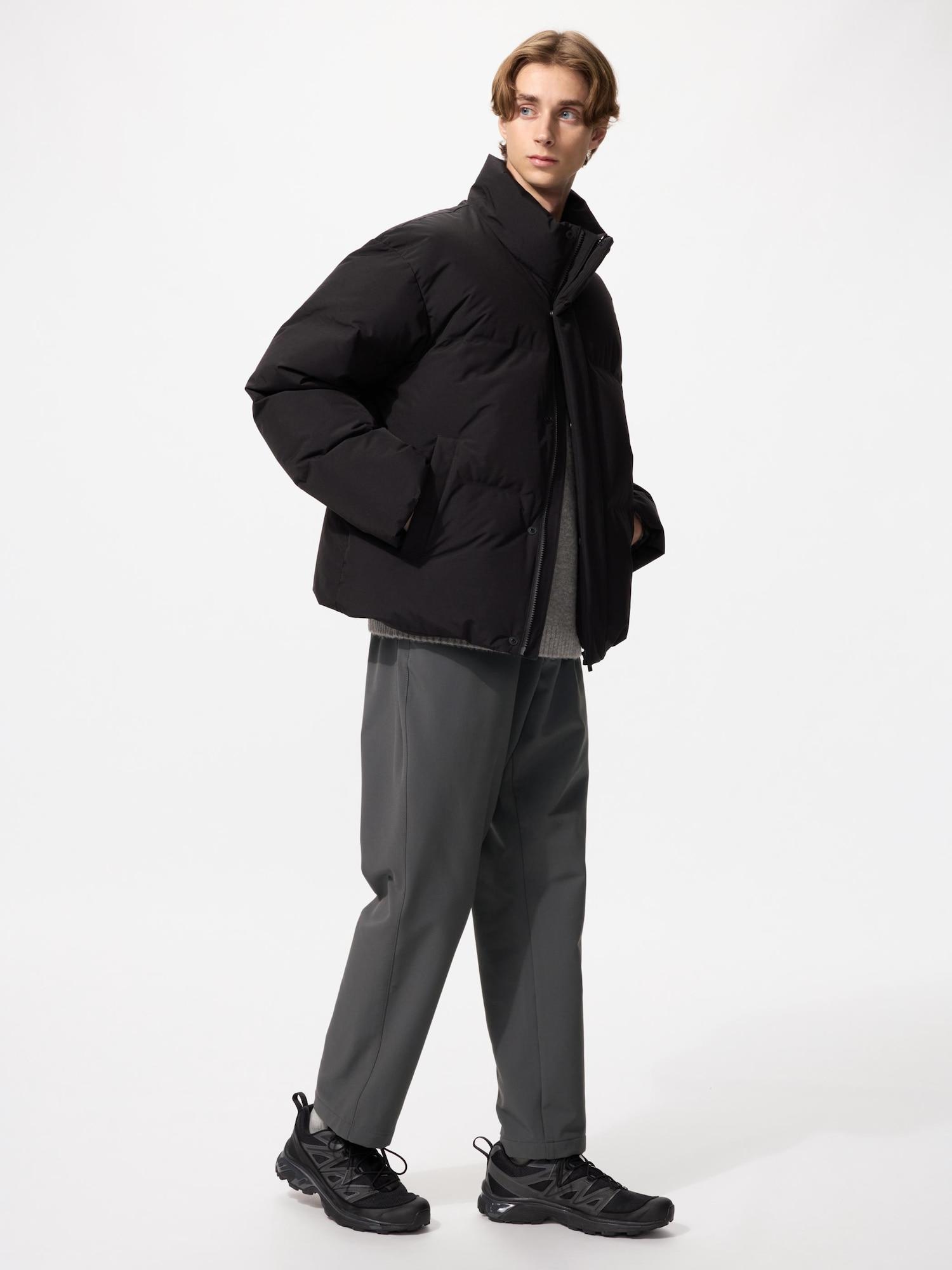 

Uniqlo Теплые эластичные брюки Длина штанины 74 см 08 DARK GRAY/MEN XS