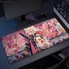 Anime Girls Cute Pink Mousepad Large Computer Gaming Accessories xcm Gamer Professional Premium Mouse Mat Kawaii Desk Mats