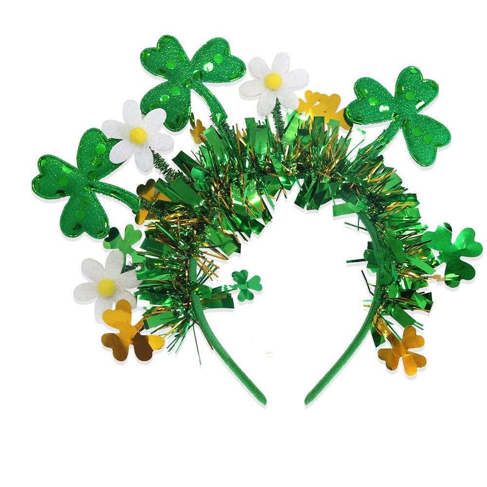 St. Opaski na głowę na Dzień Świętego Patryka & Gumki do włosów & Scrunchies