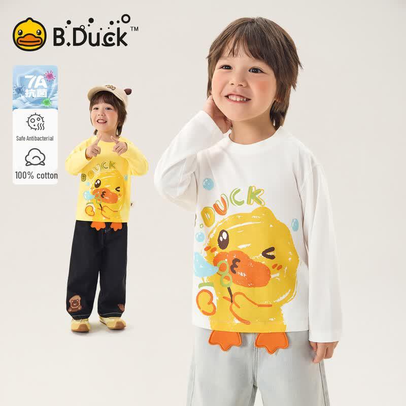 B.Duck 7A Antibacterial Boys' Long Sleeve T-Shirt
