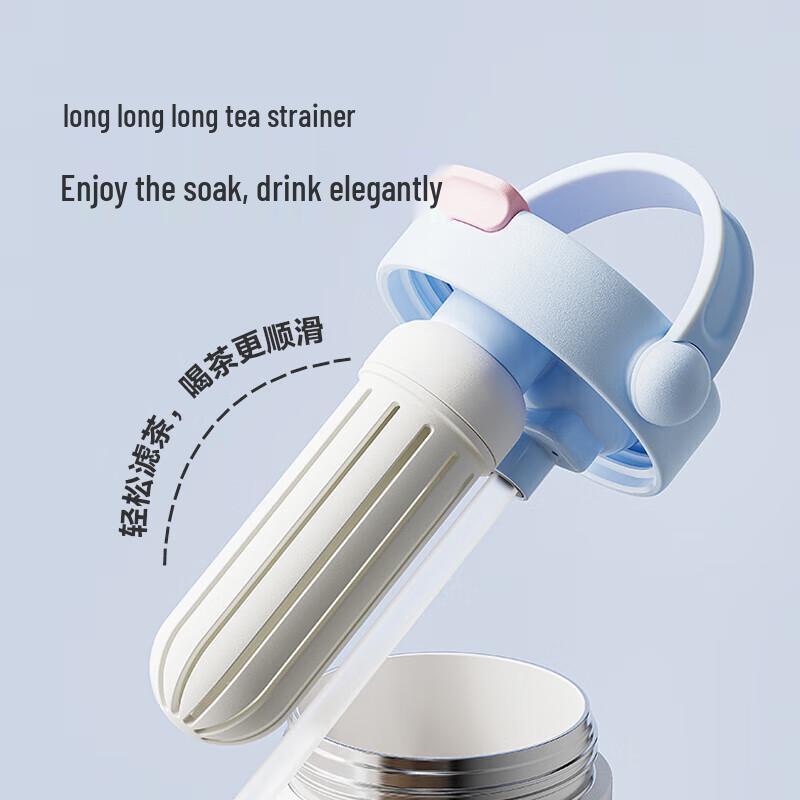 LOCK&LOCK Portable Insulated Tumbler with Straw and Handle