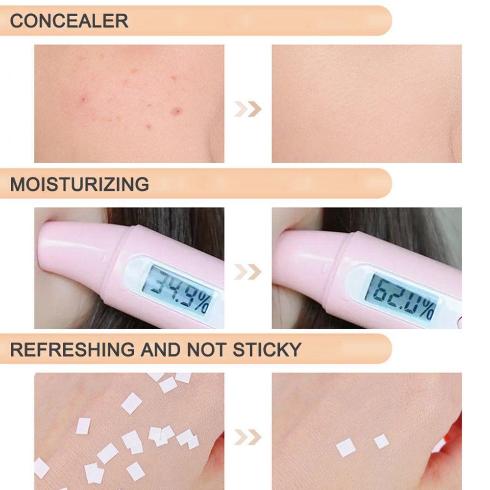 Longlasting Waterproof Foundation Air Cushion BB Cream with Mushroom Puff Sponge Face Makeup