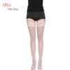 1/3/S Lace Patchwork Women'S Knee High Socks Tight And Sexy Transparent Pure And Tempting Long Stockings