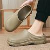 Fashion New Men's Outdoor Work Shoes Lightweight Platform Anti Slip Walking Large Summer Indoor Home Slippers for Women Chef Shoes