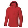 Giacca a vento con cappuccio unisex: Giacca da Ciclismo da Esterno per Coppie, Monostrato Leggera