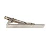 Formal Men's Fashion Alloy Metal Silver Simple Necktie Tie Pin Bar Clasp Clip