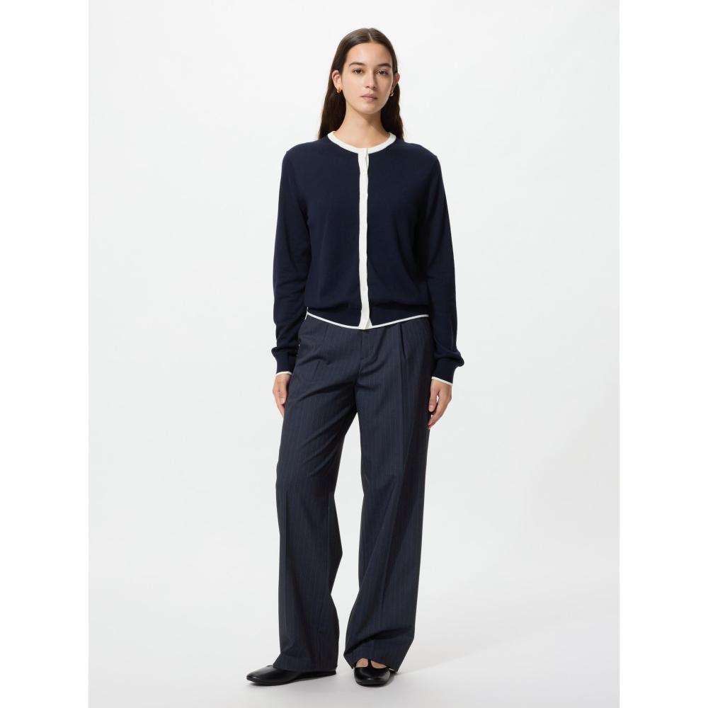 Uniqlo Japan Tuck Wide Pants Long