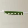 6 Holes Fabric Clothing Clip Removable Hanging Socks Organizer Travel Clothes Drying Rack  Outdoor