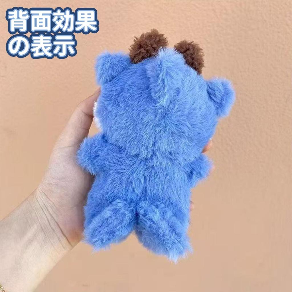 Aninako Labubu Plush Toy Clothes, Shark Kigurumi Clothes, Doll Clothes for 17cm Dolls, Cute Costume, DIY Accessories, First and Second Generation