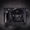 Iborrys Camera Compatible with Sony RX1R Dedicated Quick Release Aluminum Alloy Camera Original Vintage Diamond Pattern Aluminum Grip, DSC-RX1RM3 III,