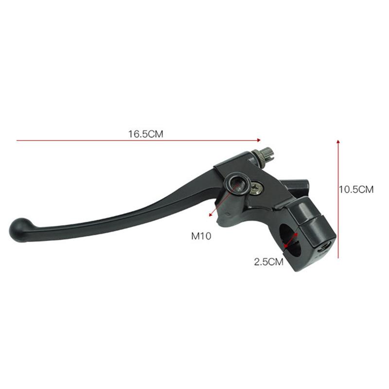 

1pair 25mm Motorcycle Brake Pump Front Master Cylinder Hydraulic Brake Lever For Honda SHADOW STEED 600 400 VT600 VT750 L BLACK