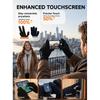 TRENDOUX Winter Gloves for Men Women - Upgraded Touch Screen Cold Weather Thermal Warm Knit Glove for Running Driving Hiking