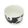 Marimekko Deep Black and 071066 190 9.5cm Bowl, UNIKKO, White, [Used]