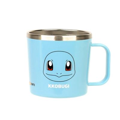 Lilpang Pokemon Dishwasher Stainless Steel Cup L, 1 Pc, Squirtle, Popular Korean Parenting Items