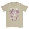Elvira Dark Purple Bats and Coffin TShirt for Unisex Round Collar Short Sleeve T Shirts Big Size Clothing