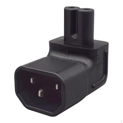 IEC320 C14 auf C7 Netzadapterstecker, 3-polig, männlich, Abbildung 8, weiblich, für Laptop