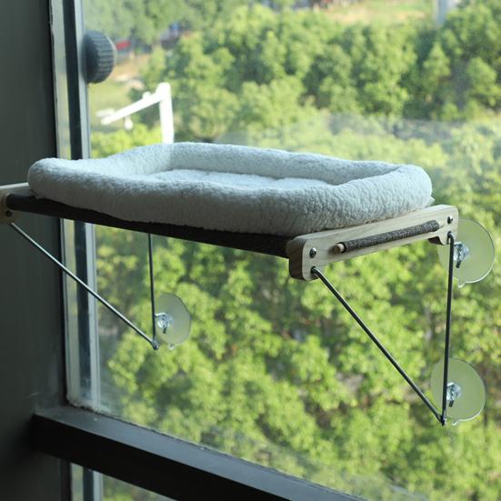 Opvouwbare Kattenhangmat met Sterk Draagvermogen Afneembare Zuignap Kattennest