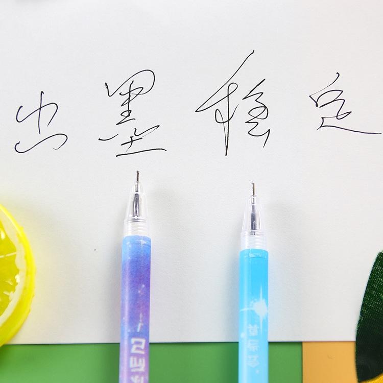 Starry Sky Crystal Globe Gel Pen - Cute, Creative Stationery for Students