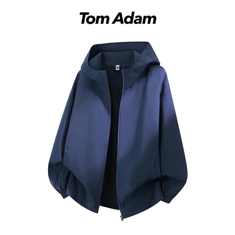 

ТОМ АДАМ Повседневная американская куртка с капюшоном в стиле ретро 2XL