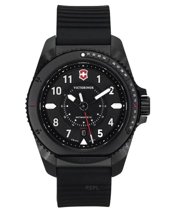 

Victorinox Swiss Army Journey 1884 Rubber Strap Black Dial Quartz 241982 200M Men s Watch